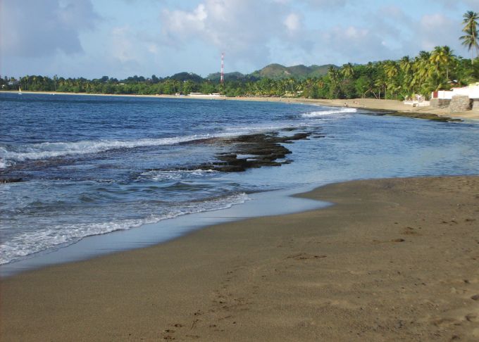 Figure 10. Turtle Beach – the hotel complex is in the distance. Photos 8-10 by Laura Seaton. 